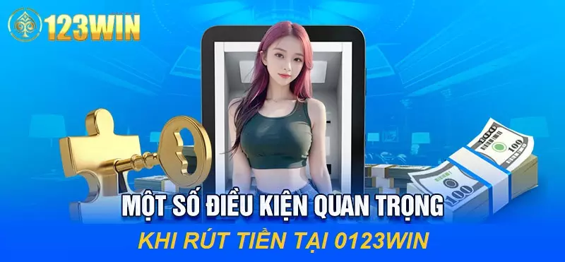 Lưu ý khi rút tiền 0123Win